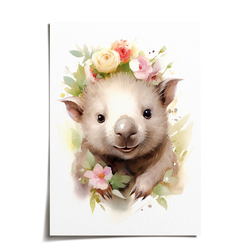 Wombat Poster