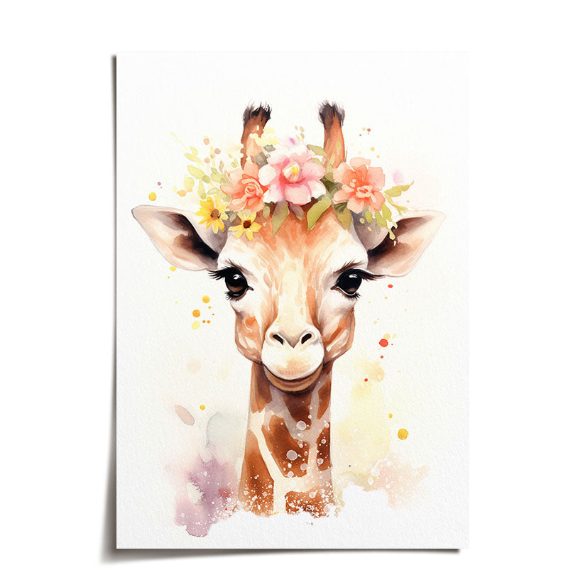 Giraffe Poster