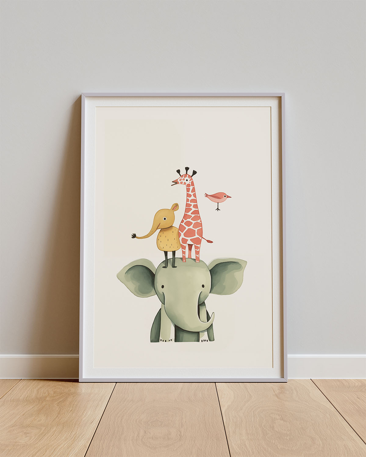 Poster Tall Tales – Fantasierijk dierenduo op avontuur