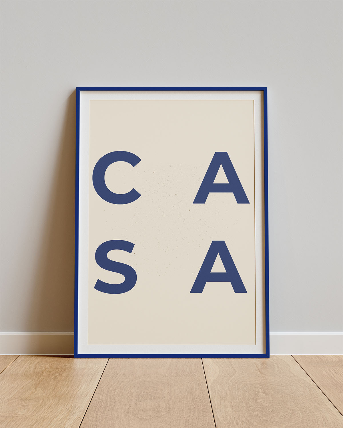 Poster Casa Bold – Grafisch ontwerp met CASA in blokletters